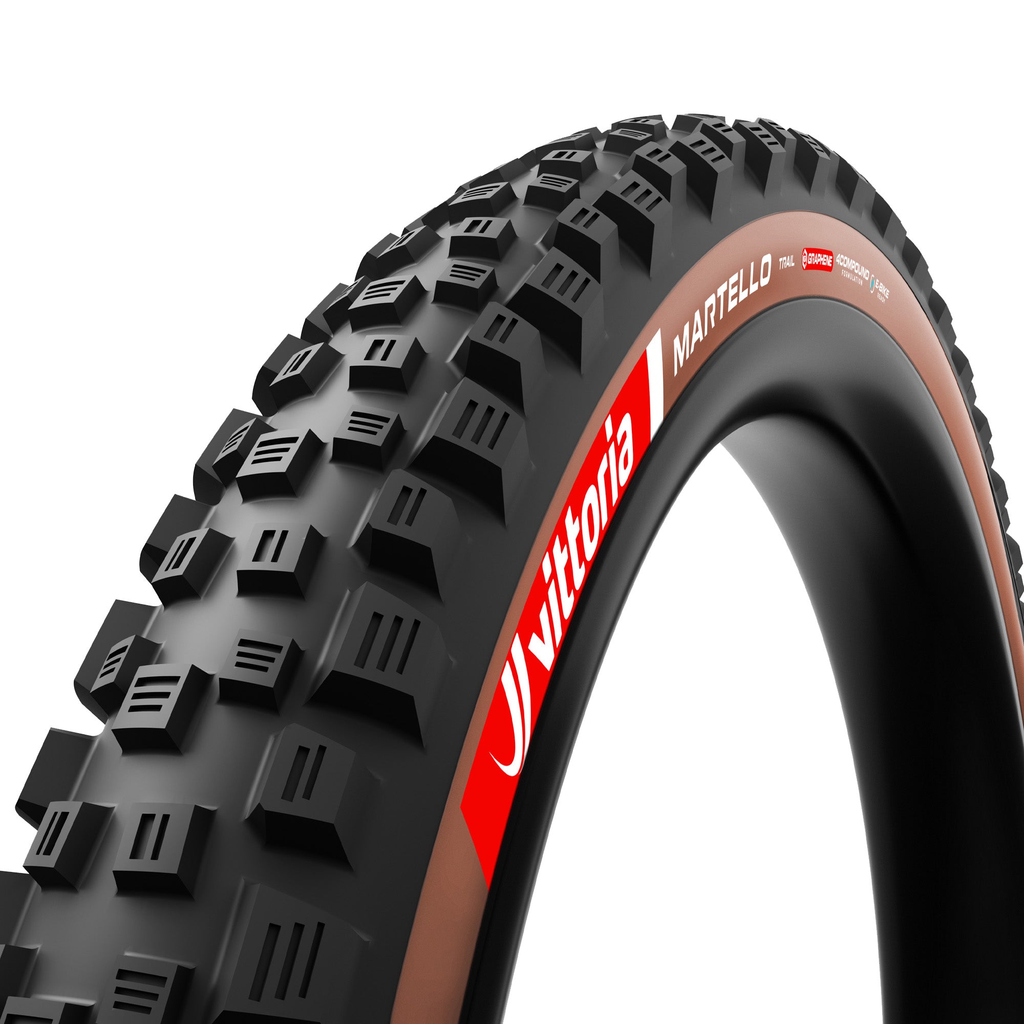 Cubierta MTB Vittoria Martello Trail TLR G2 Marrón
