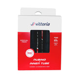 Pack 2 Vittoria Rubino V G2 Opony Składane Czarne 2 Dętki
