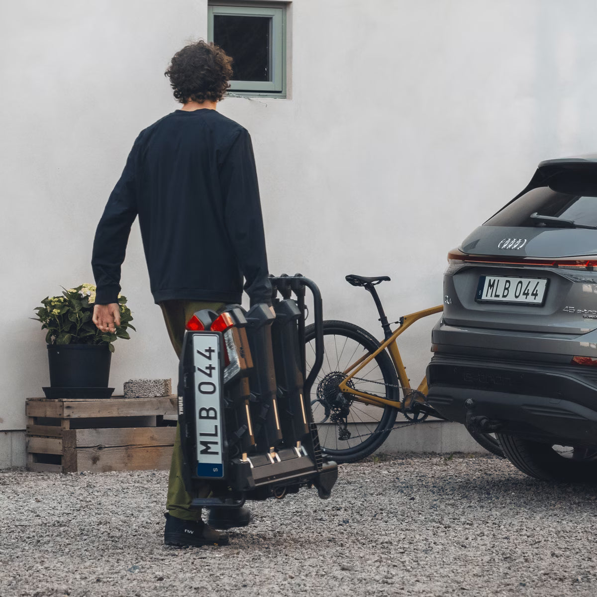 Portabicicletas Bola Thule Easyfold 3 2-Bicis 13 Pin #6
