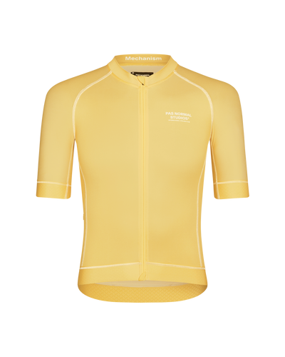 Maillot Manga Corta Pas Normal Studios Mechanism Hombre Dusty Yellow #2