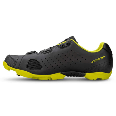 Zapatillas MTB Scott Comp BOA Matt Black/Sulphur Yellow #5