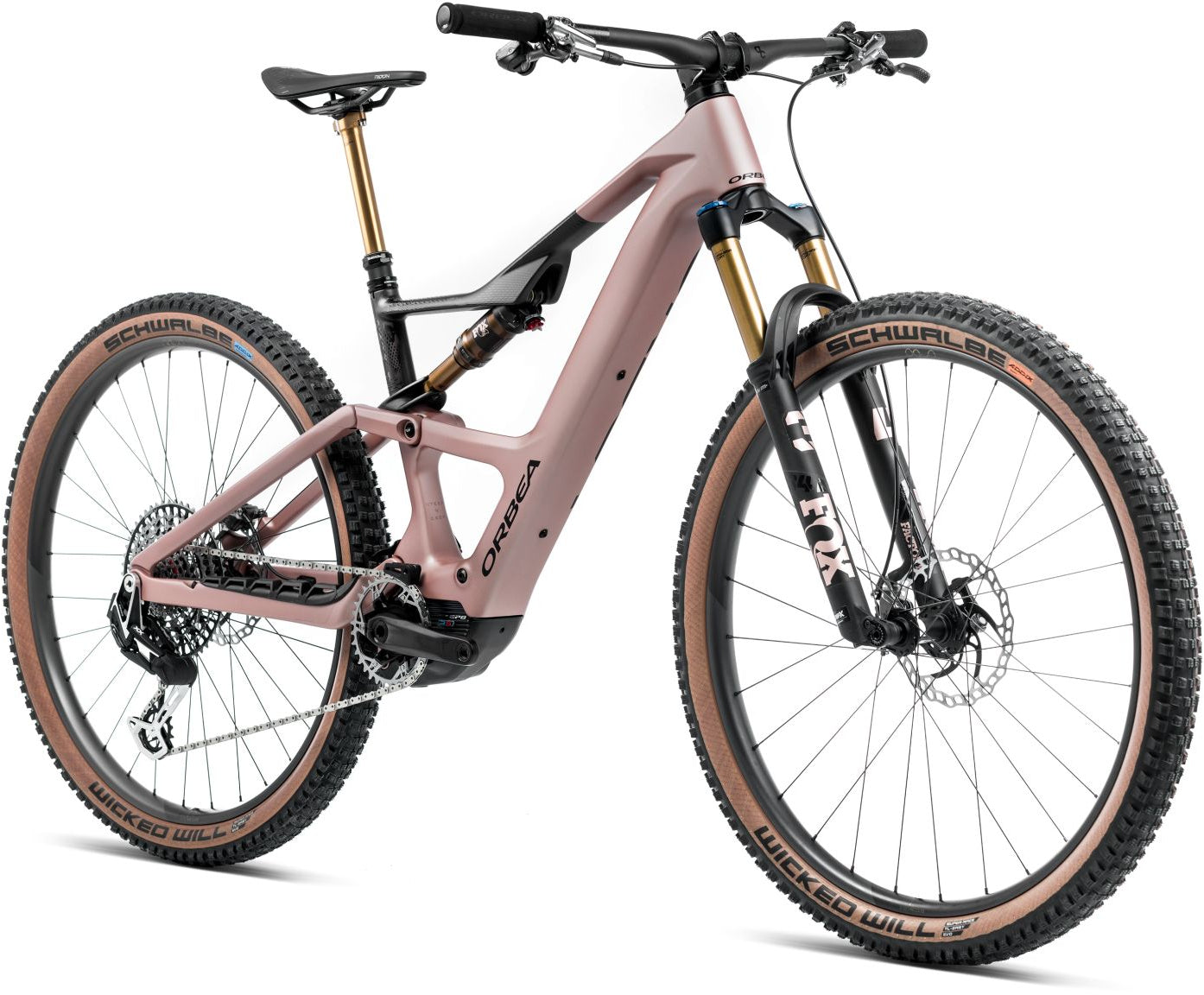 Orbea Rise SL M-LTD 630W 2025 Desert Rose/Carbon Raw Matt