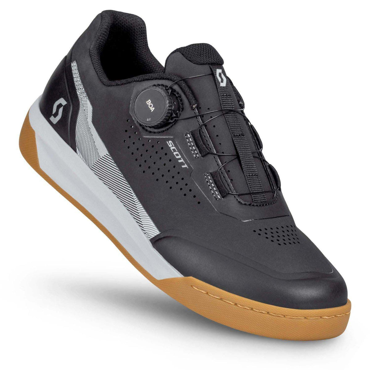Zapatillas MTB Scott Volt Evo Flat BOA Negro/Blanco