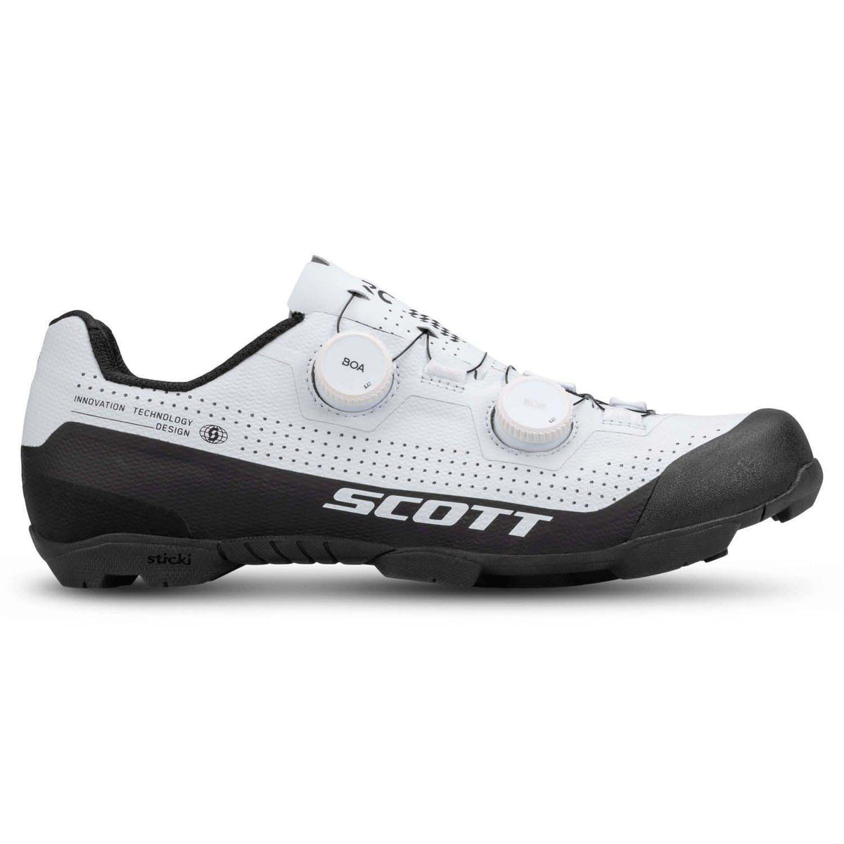 Zapatillas MTB Scott RC Blanco/Negro #3