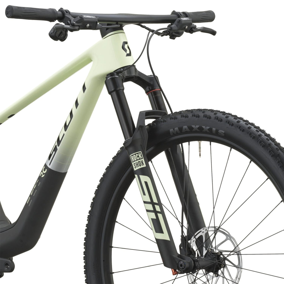 Scott Spark RC Team 2027 Cream Green/Carbon Black #3