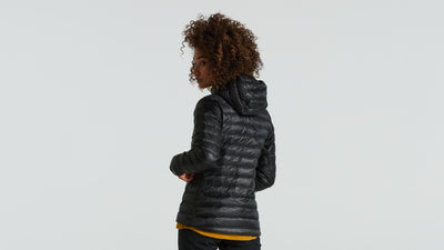 Chaqueta Plumas Empaquetable Specialized Mujer Negro #3