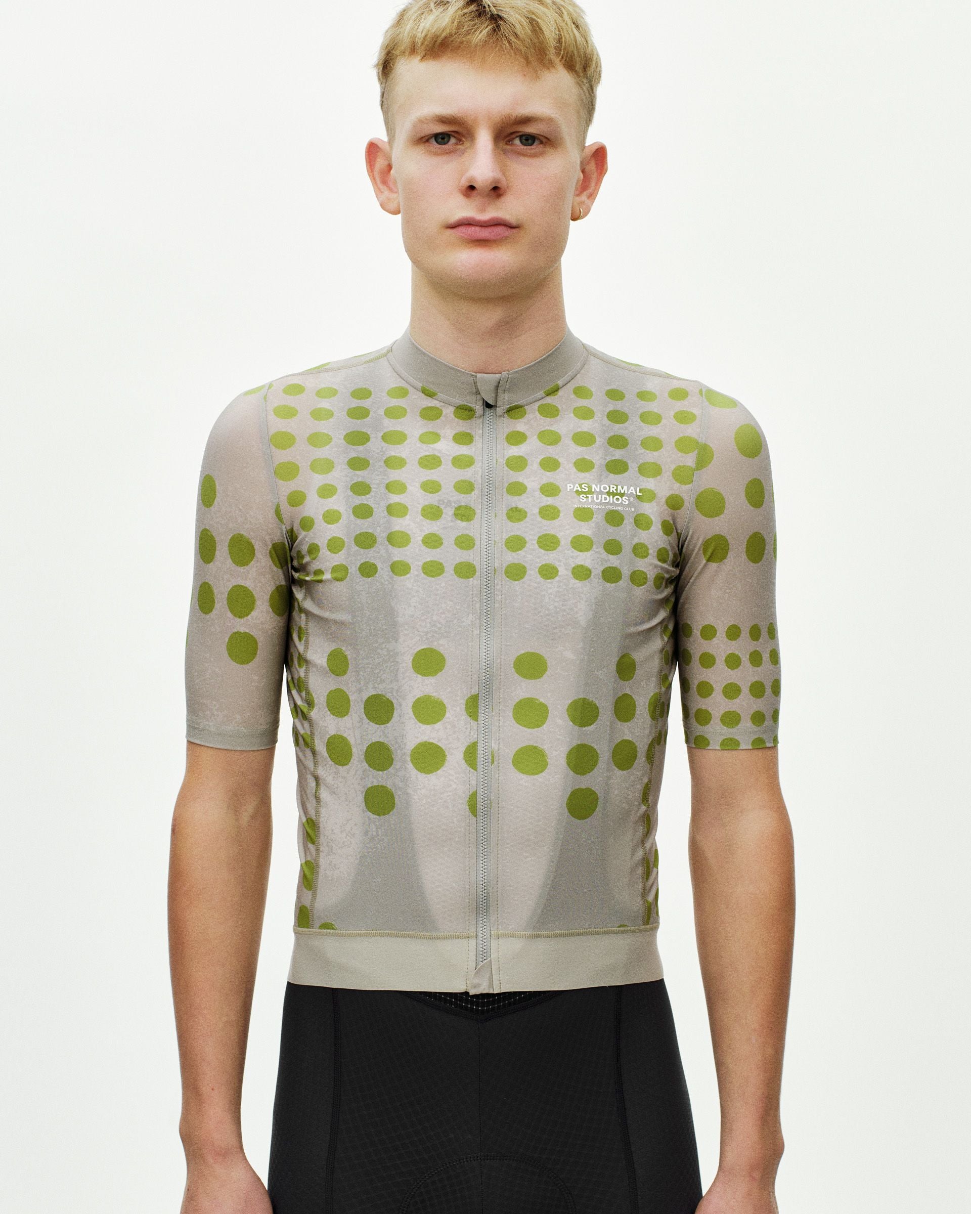 Maillot Manga Corta Pas Normal Studios Essential Hombre Dot Bone #3
