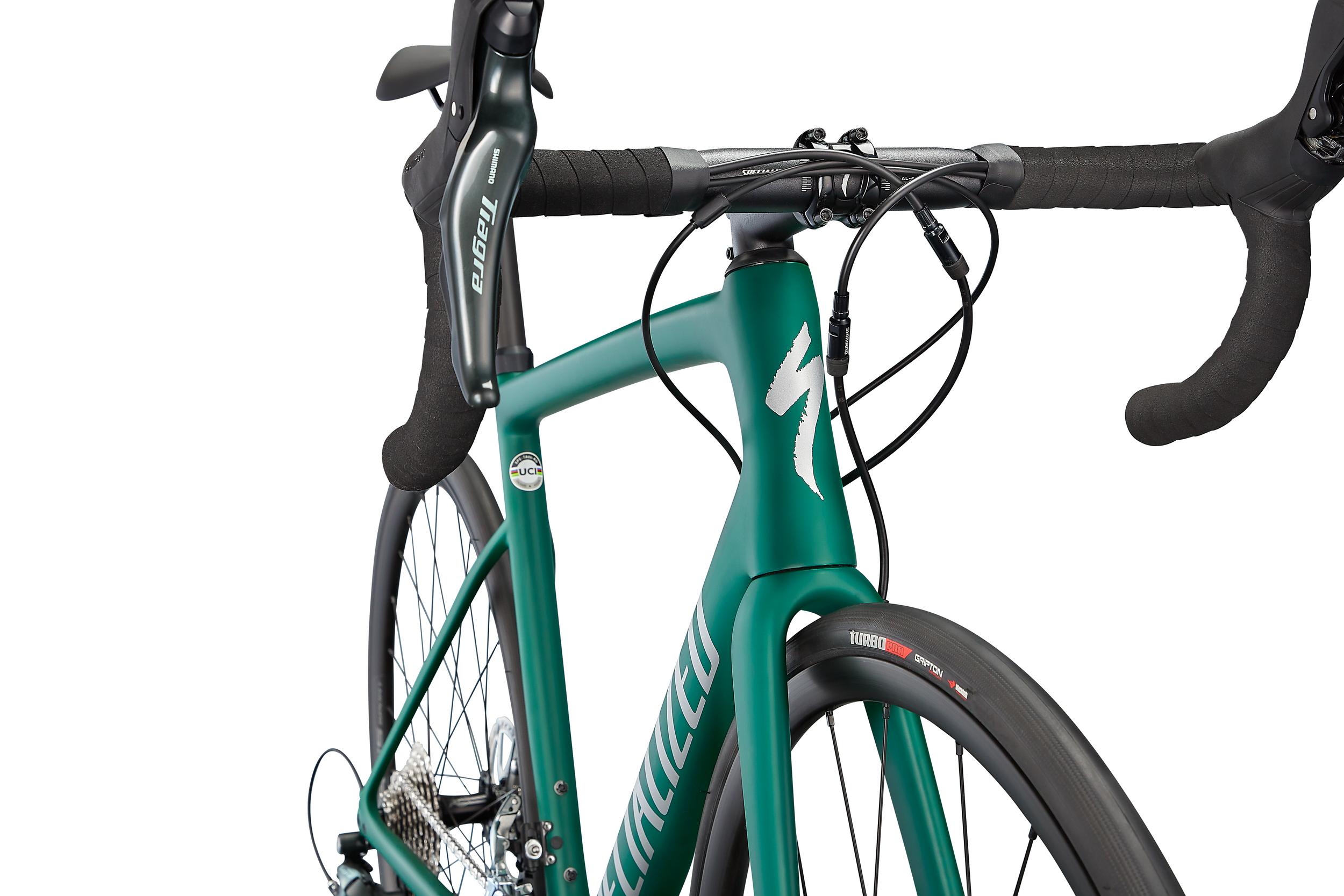 Bicicletas Carretera Specialized Tarmac SL6 Pine Green/Light Silver #4