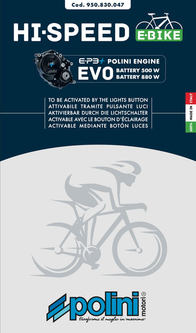 Hi-Speed II E-Bike Polini E-P3+/E-P3+EVO #2