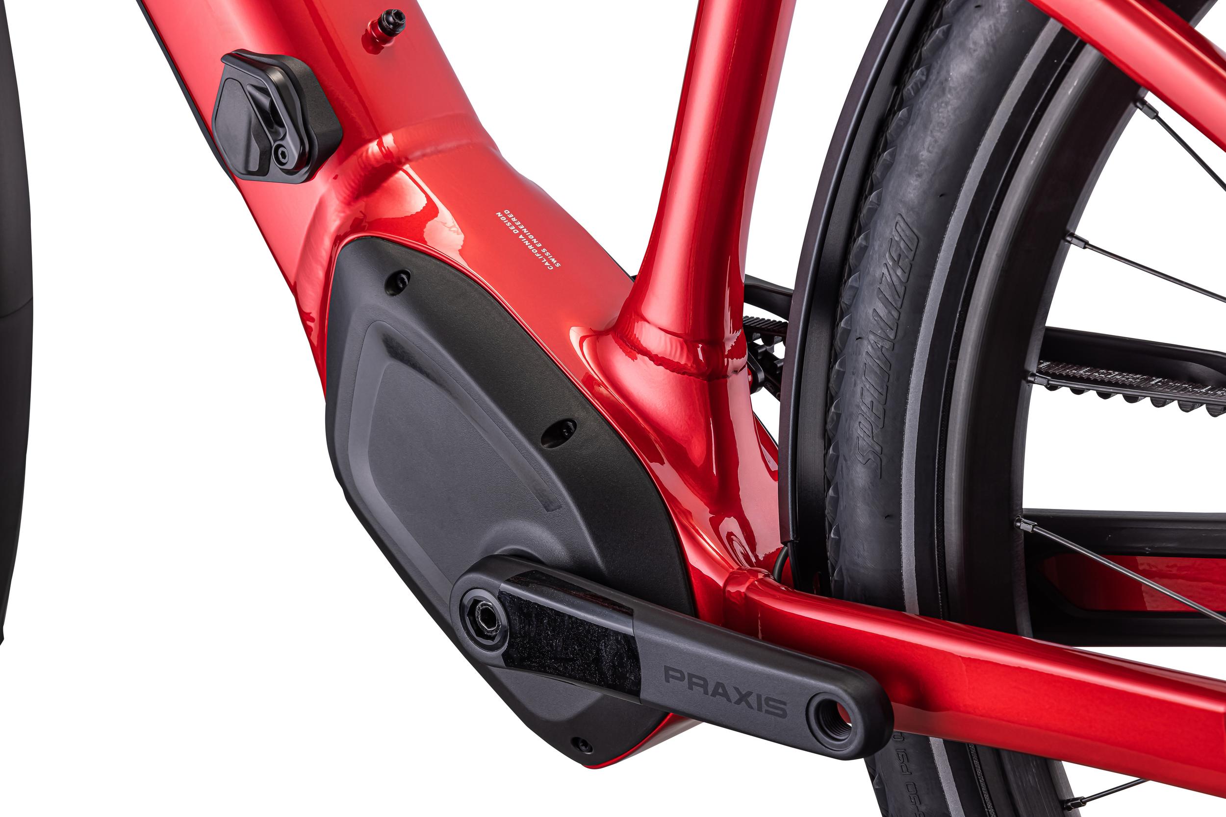 Bicicletas Electricas eUrbanas Specialized Turbo Vado 5.0 IGH NB Red Tint/Silver Reflective #8