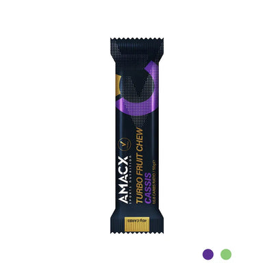 Gominolas Energéticas Amacx Turbo Fruit Chew Grosella Negra Caja 12uds Lila #2