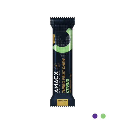 Gominolas Energéticas Amacx Turbo Fruit Chew Cítricos Caja 12uds Verde #2