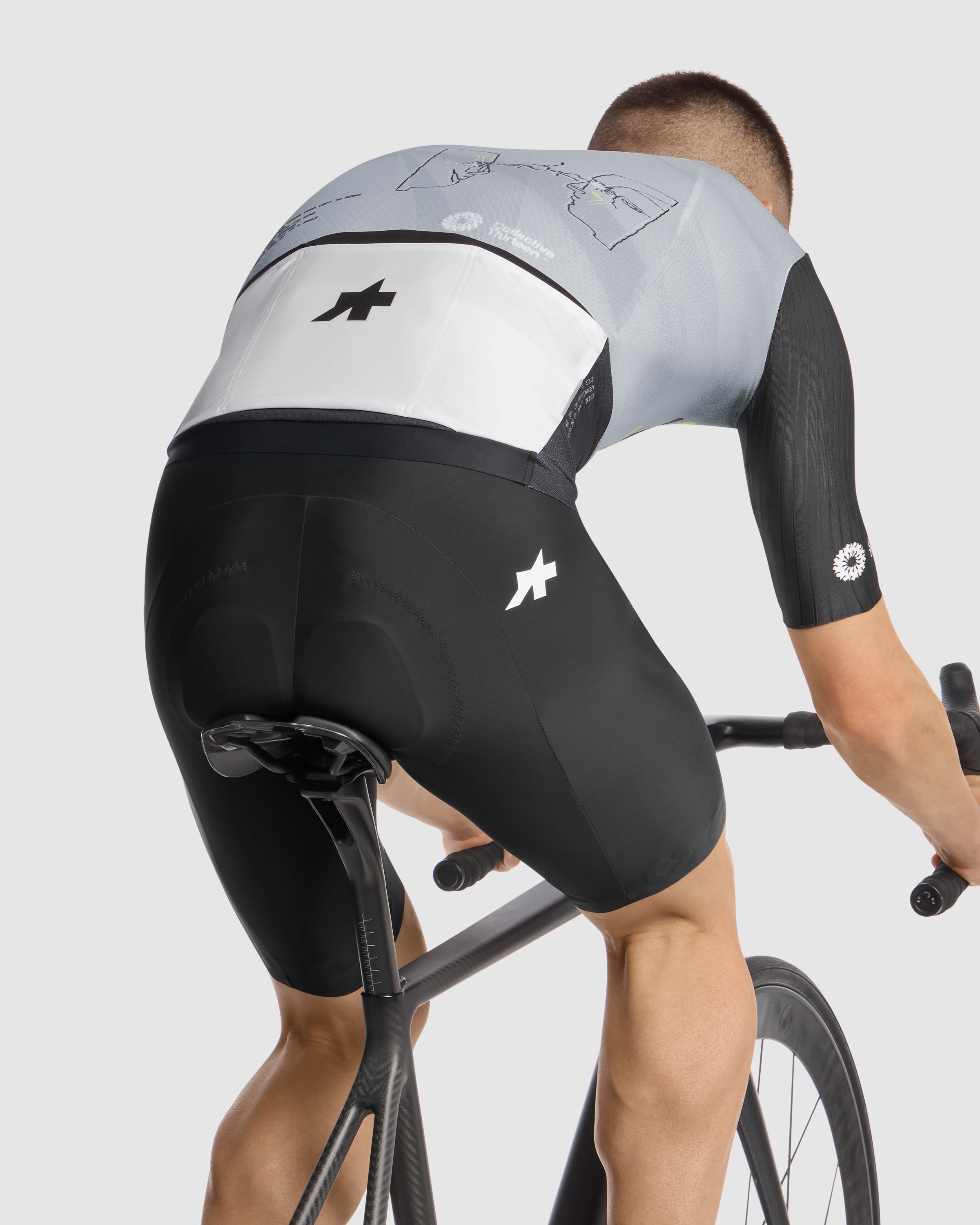 Maillot Manga Corta Assos Equipe RS Collective 13 S11 Hombre Collective Grey #8