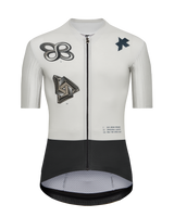 Assos Equipe RS S11 X Safa Brian Koszulka Kolarska Krótki Rękaw Męska Almond Milk