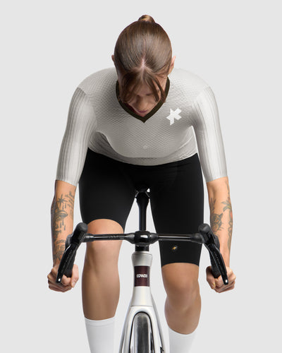 Maillot Manga Corta Assos Dyora RSV S11 Mujer Almond Milk #4