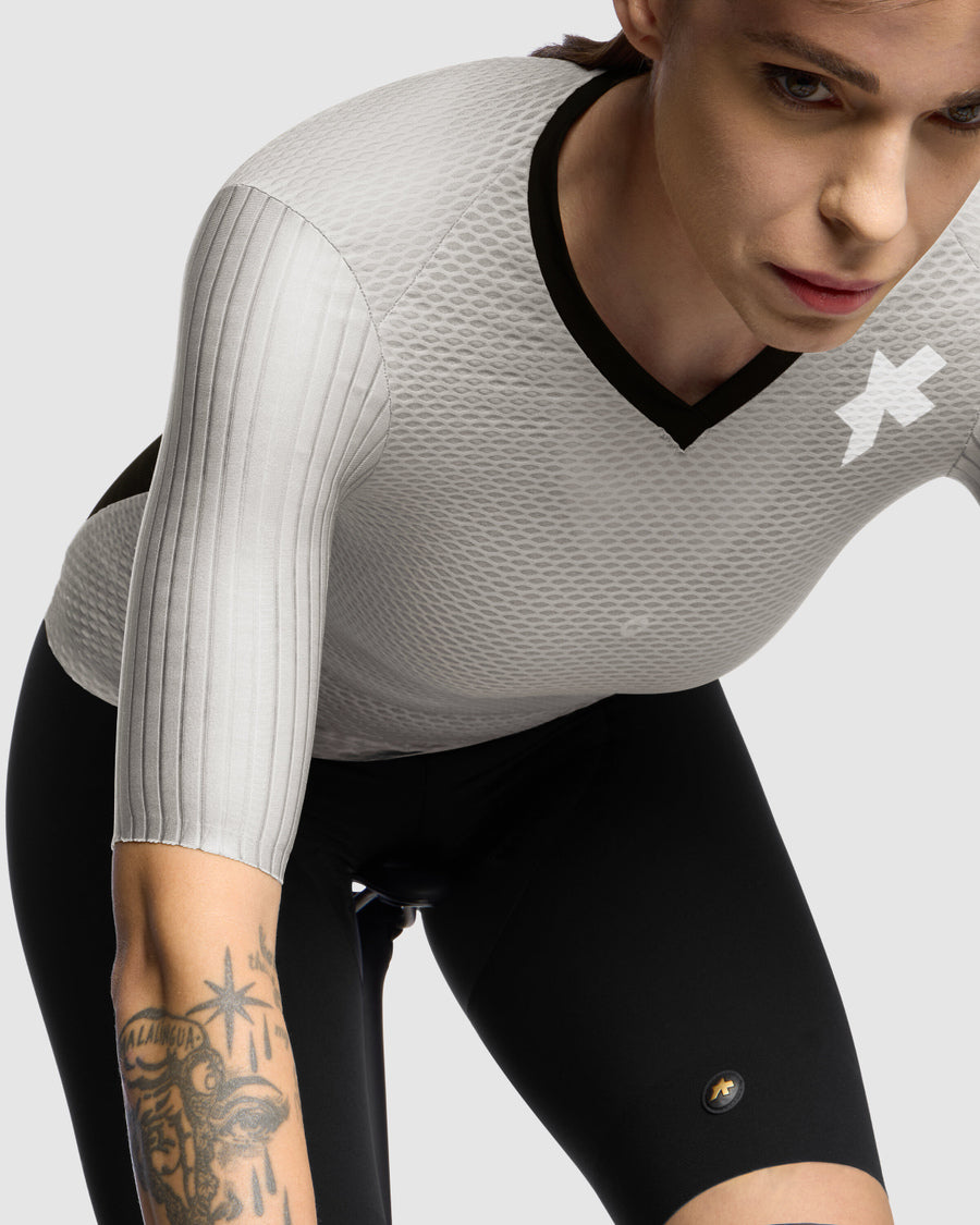 Maillot Manga Corta Assos Dyora RSV S11 Mujer Almond Milk #7