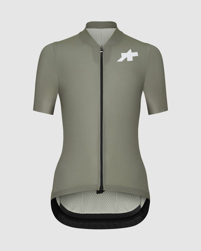 Maillot Manga Corta Assos Uma GT S11 Mujer Evo Edge Green