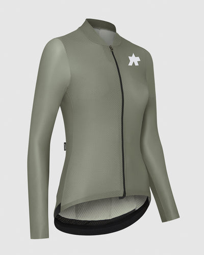 Maillot Manga Larga Assos Uma GT S11 Mujer Evo Edge Green #3