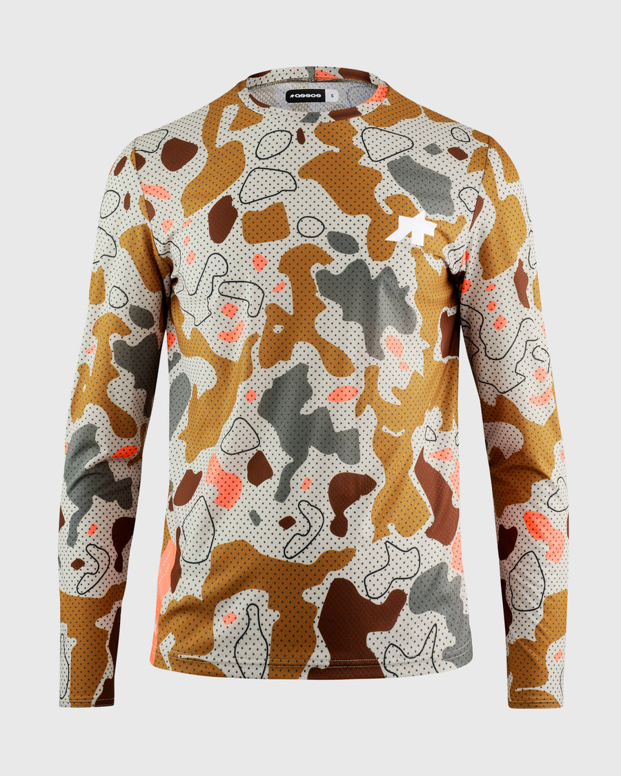 Camiseta Manga Larga Assos Tactical T5 Mud-Flage Hombre Halftone Camo