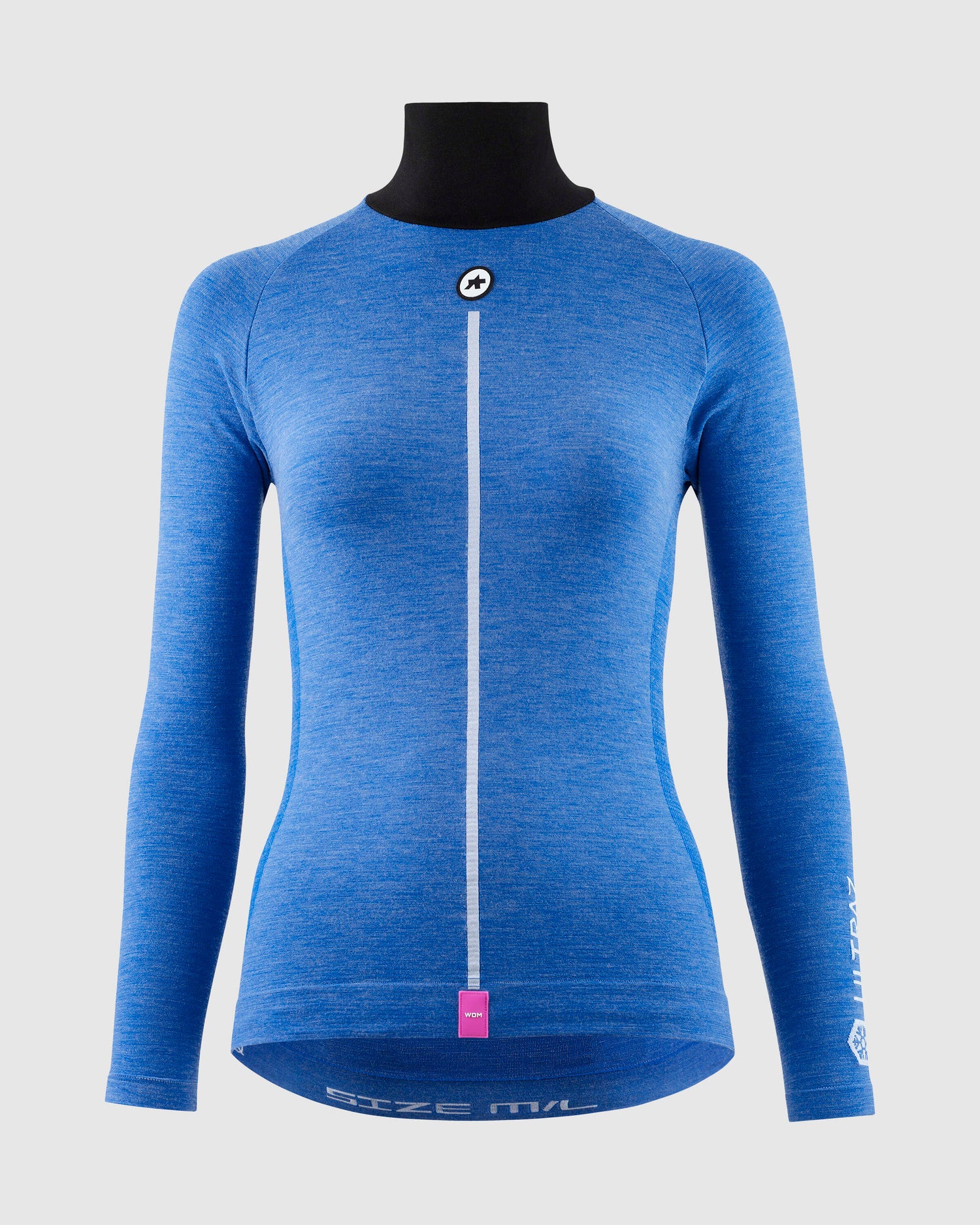 Assos Ultraz Winter LS Skin Layer para mujer P1 Calypso Blue