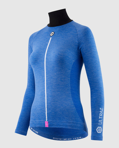 Assos Ultraz Winter LS Skin Layer para mujer P1 Calypso Blue #4