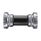 Shimano BB-RS501 Hollowtech II ITA Gwintowana Suport Rowerowy Czarny/Srebrny