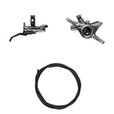 Zestaw hydraulicznych hamulców tarczowych Shimano XTR BR-M9200/BL-M9220 Tył/Prawy Żywica bez żeberek/Adapter Przewód 1700mm Czarny