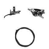 Zestaw hydraulicznych hamulców tarczowych Shimano XTR BR-M9220/BL-M9220 Tył/Prawy Żywica z żeberkami bez adaptera przewód 1700mm czarny