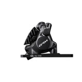 Shimano GRX BR-RX820 Hydrauliczny Zacisk Hamulca Tarczowego 2 Tłoczkowy Flat Mount Przedni Czarny