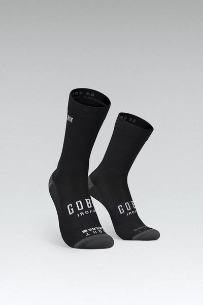 Calcetines Iro 2.0 Gobik Unisex Negro Logo