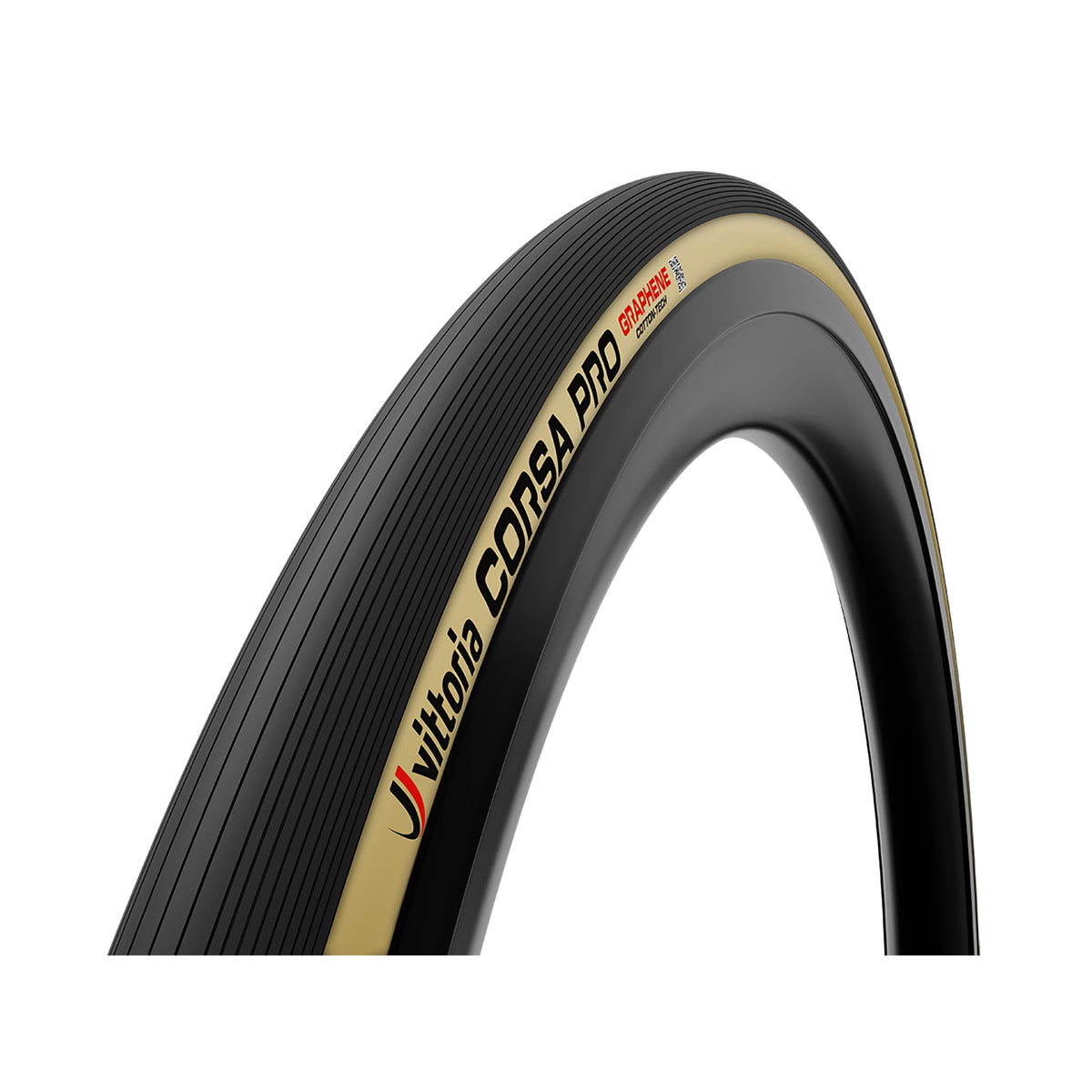 Cubierta Vittoria Carretera Corsa PRO Tubular G2 Marrón/Negro