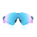 Koo Nebula Okulary Przeciwsłoneczne Matte Blue Green/Dark Turquoise