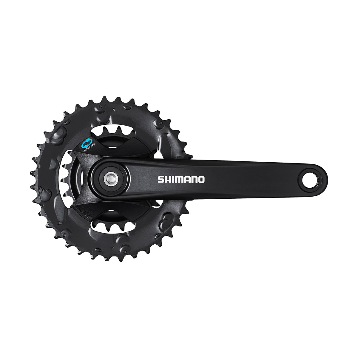 Juego Bielas/Platos Shimano FC-M315-2 Square 36/22d 7/8v Pedalier Negro