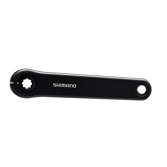 Biela Izquierda Shimano FC-EN500 24mm Estrecho Negro
