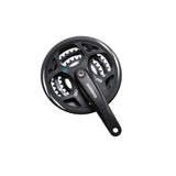 Korba Shimano Altus FC-M311 Square 48/38/28t Suport Prowadnica Łańcucha Czarna