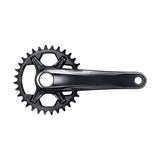 Ramiona korby Shimano Deore XT FC-M8100-1 Hollowtech II 12s Bez suportu Czarne