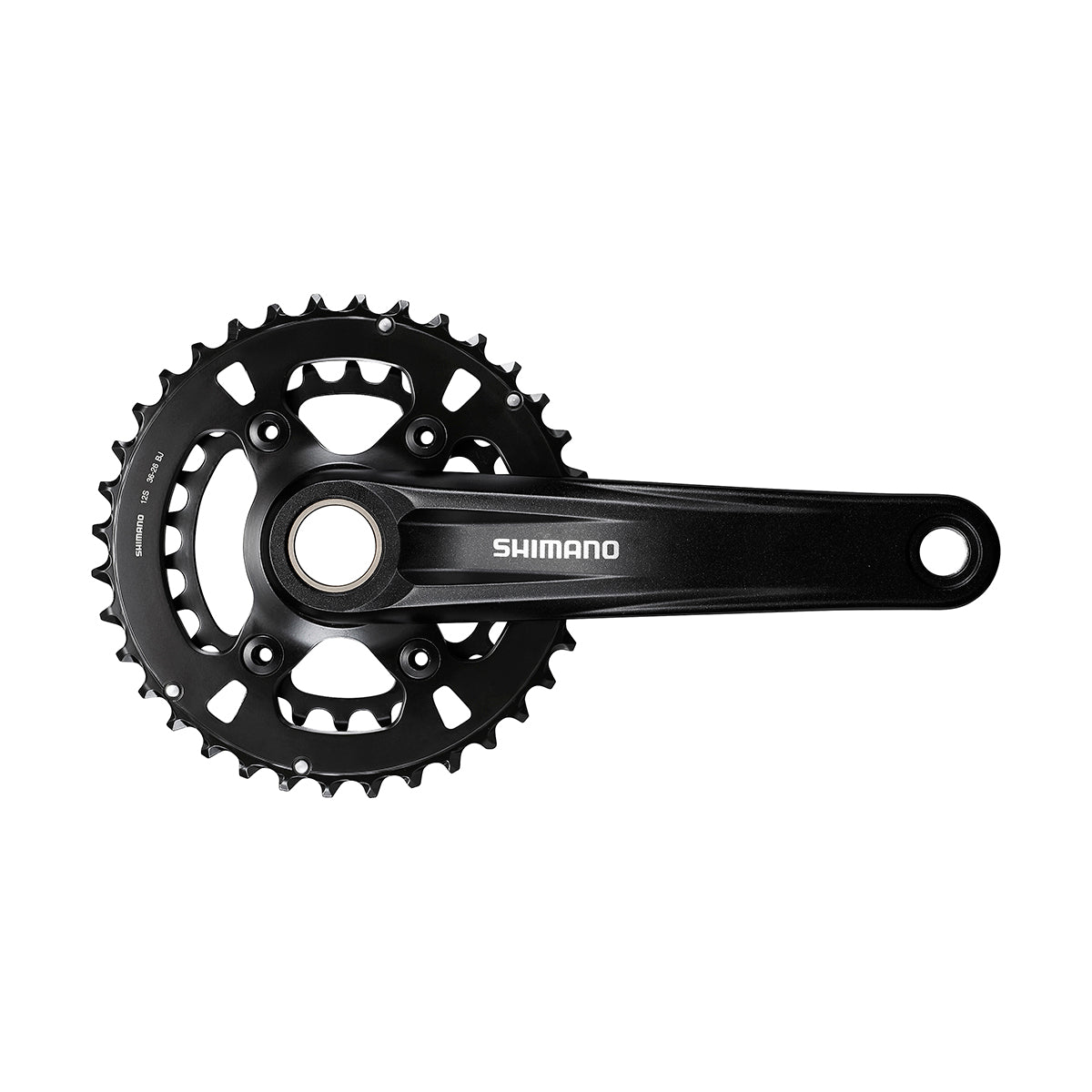 Juego Bielas/Platos Shimano FC-MT610-2 36/26d 12v Sin Cazoletas Negro