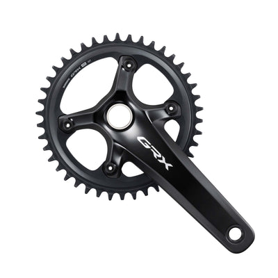 Juego Bielas/Plato Shimano GRX FC-RX820-1 Hollowtech II 42d 12v Sin Cazoletas Negro