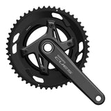 Crankset Shimano Cues FC-U6030-2 50/34t 9/10s Without Bottom Bracket Black