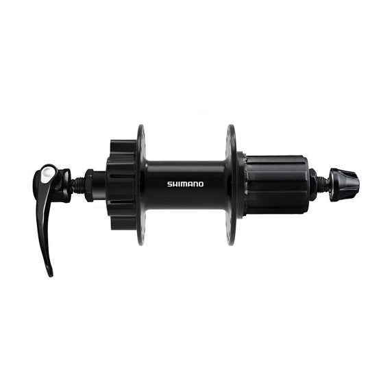 Buje Trasero Shimano FH-QB400-HM Freno Disco 6 Tornillos 8/11v 135/32 Negro