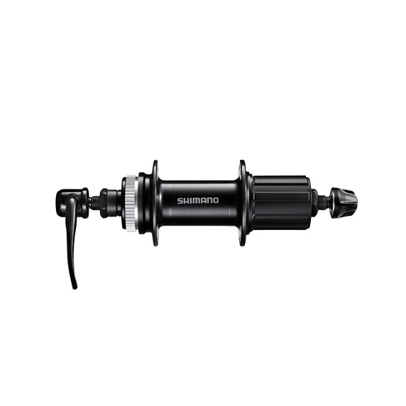 Buje Trasero Shimano FH-QC300-HM Freno Disco Center Lock 8/11v 135/32 Negro