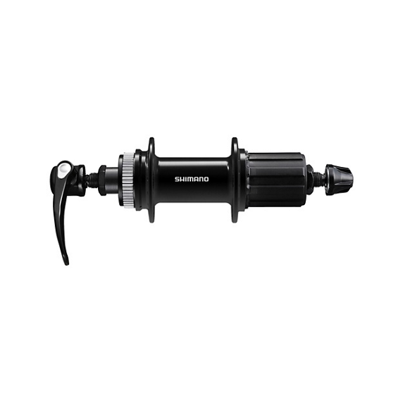 Buje Trasero Shimano FH-QC400-HM Freno Disco Center Lock 8/11v 135/32 Negro