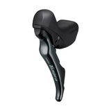Zestaw hydraulicznych hamulców tarczowych Shimano Tiagra BR-4770/ST-4720 przód/lewy żywica z żeberkami 160mm adapter wąż 1000mm czarny