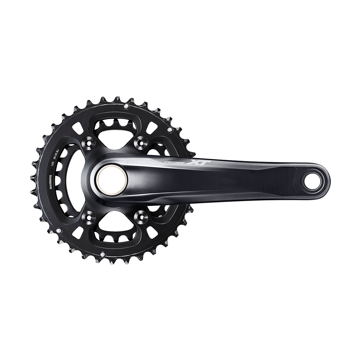Juego Bielas/Platos Shimano Deore XT FC-M8100-2 Hollowtech II 36/26d 12v Sin Cazoletas Negro