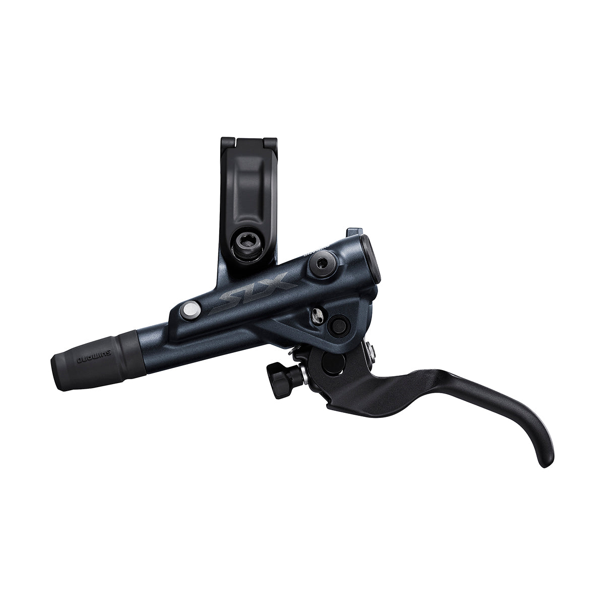 Kit Freno Disco Hidráulico Shimano SLX BR-M7120/BL-M7100 Delantero/Izquierdo Resina Aletas Sin Adaptador Latiguillo 1000mm Negro