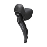 Zestaw hydraulicznych hamulców tarczowych Shimano GRX BR-RX400/ST-RX600 przód/lewy żywica z żeberkami 160mm adapter wąż 1000mm czarny