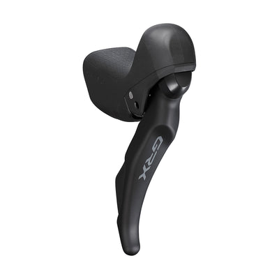 Kit Freno Disco Hidráulico Shimano GRX BR-RX400/ST-RX600 Trasero/Derecho Resina Aletas Sin Adaptador Latiguillo 1700mm Negro