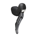 Zestaw hydraulicznych hamulców tarczowych Shimano GRX BR-RX810/ST-RX810 Tył/Prawy Żywica z żeberkami Bez adaptera Przewód 1700mm Czarny