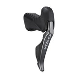 Zestaw hydraulicznych hamulców tarczowych Shimano GRX BR-RX810/ST-RX815 Tył/Prawy Żywica z żeberkami bez adaptera przewód 1700mm Czarny