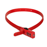 Kryptonite Combo Lock Click 53x0.1cm Czerwony